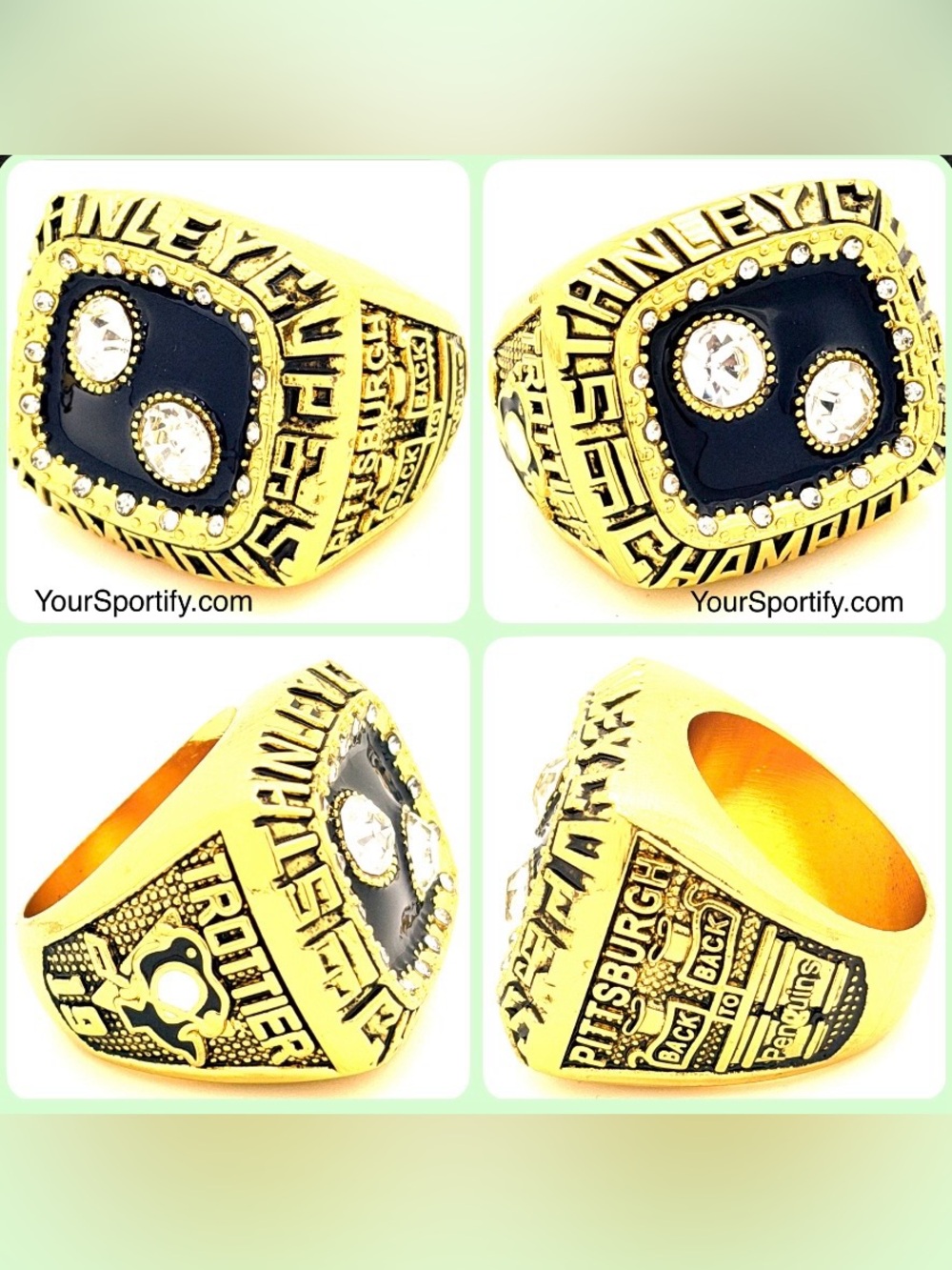 NHL / 1992 Pittsburgh Penguins Stanley Cup Championship Ring